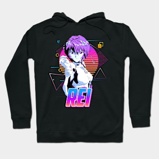 Rei Retro - Evangelion Hoodie